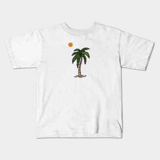 Coconut Tree Summer Kids T-Shirt